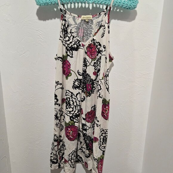 World Market Floral Nightgown | Size Small | Spaghetti Straps Size Small - Picture 2 of 4